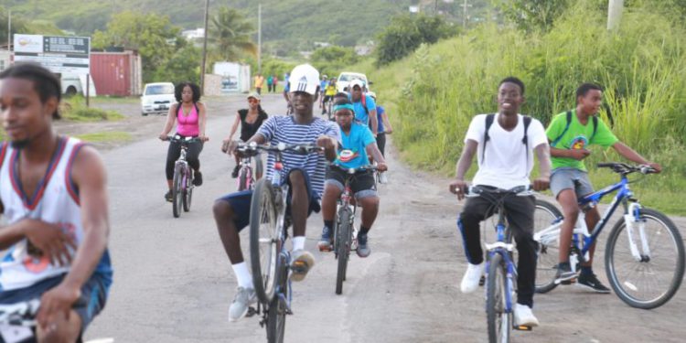 DEPARTMENT OF YOUTH ENGAGES YOUTH IN ISLAND WIDE BIKE RIDE
