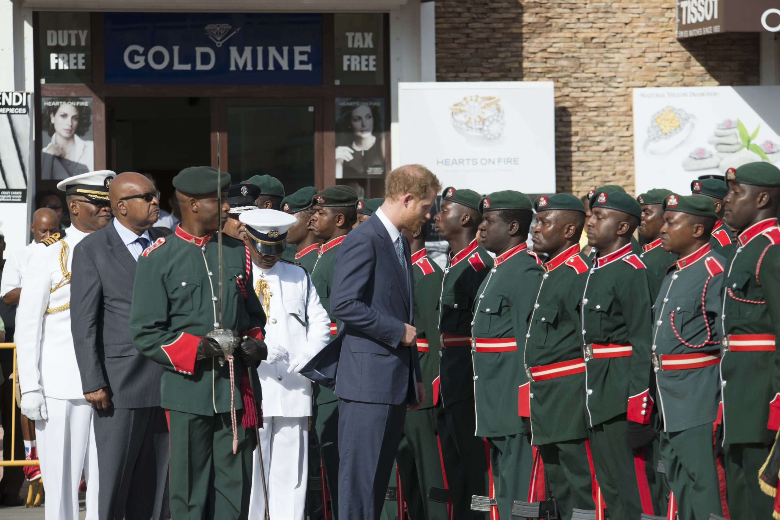 PRINCE HARRY RECEIVES WARM WELCOME TO ST. KITTS AND NEVIS