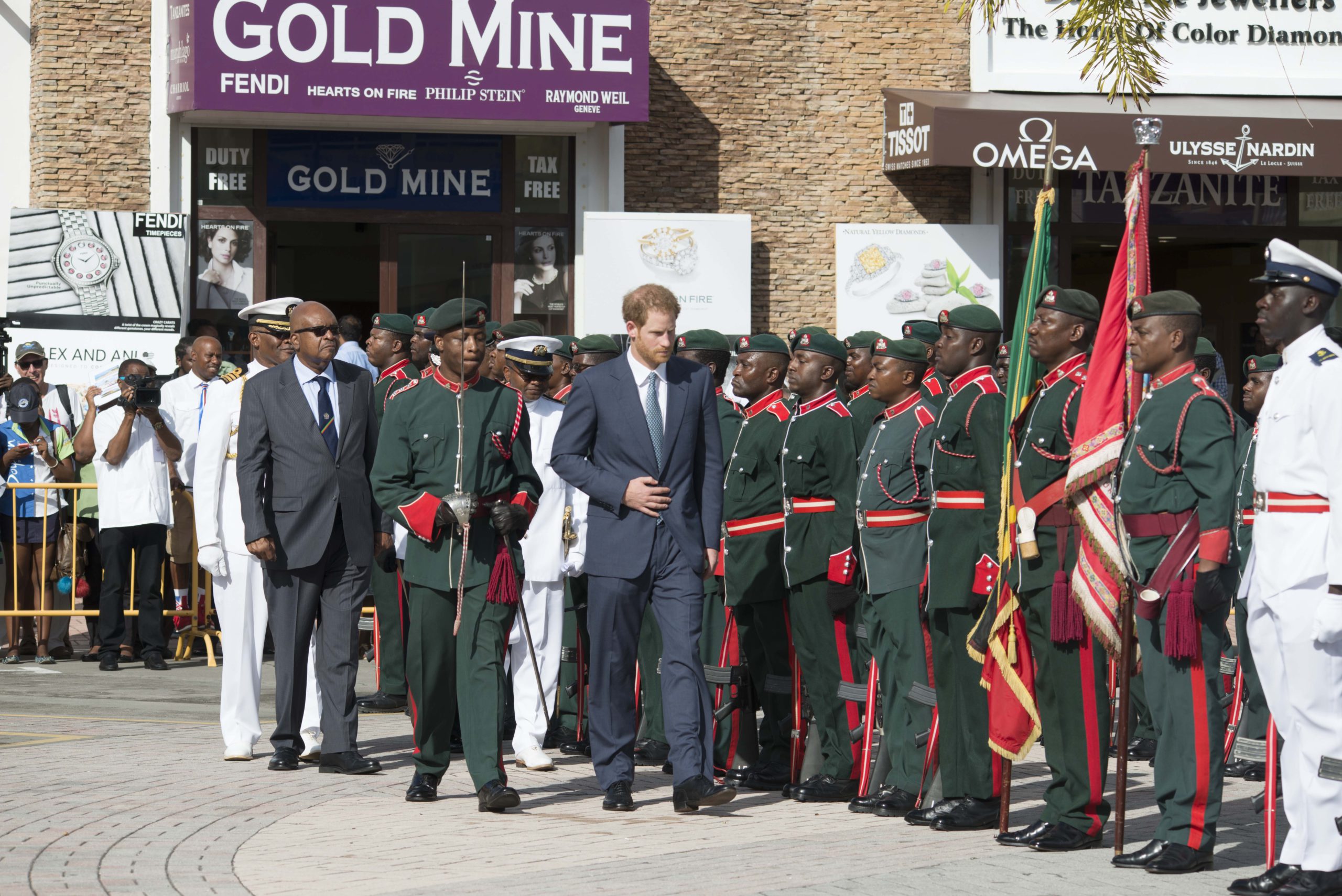 PRINCE HARRY RECEIVES WARM WELCOME TO ST. KITTS AND NEVIS