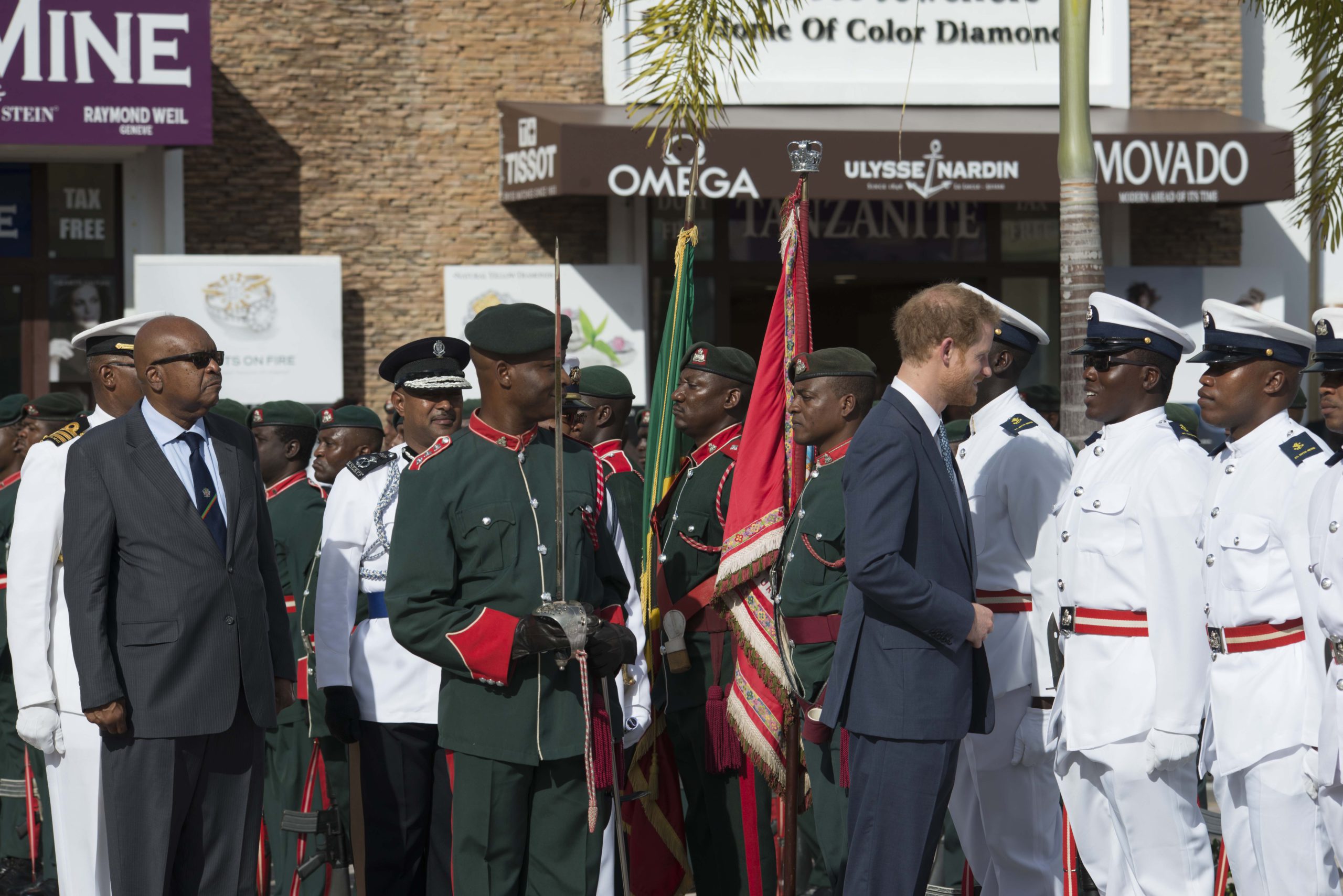 PRINCE HARRY RECEIVES WARM WELCOME TO ST. KITTS AND NEVIS