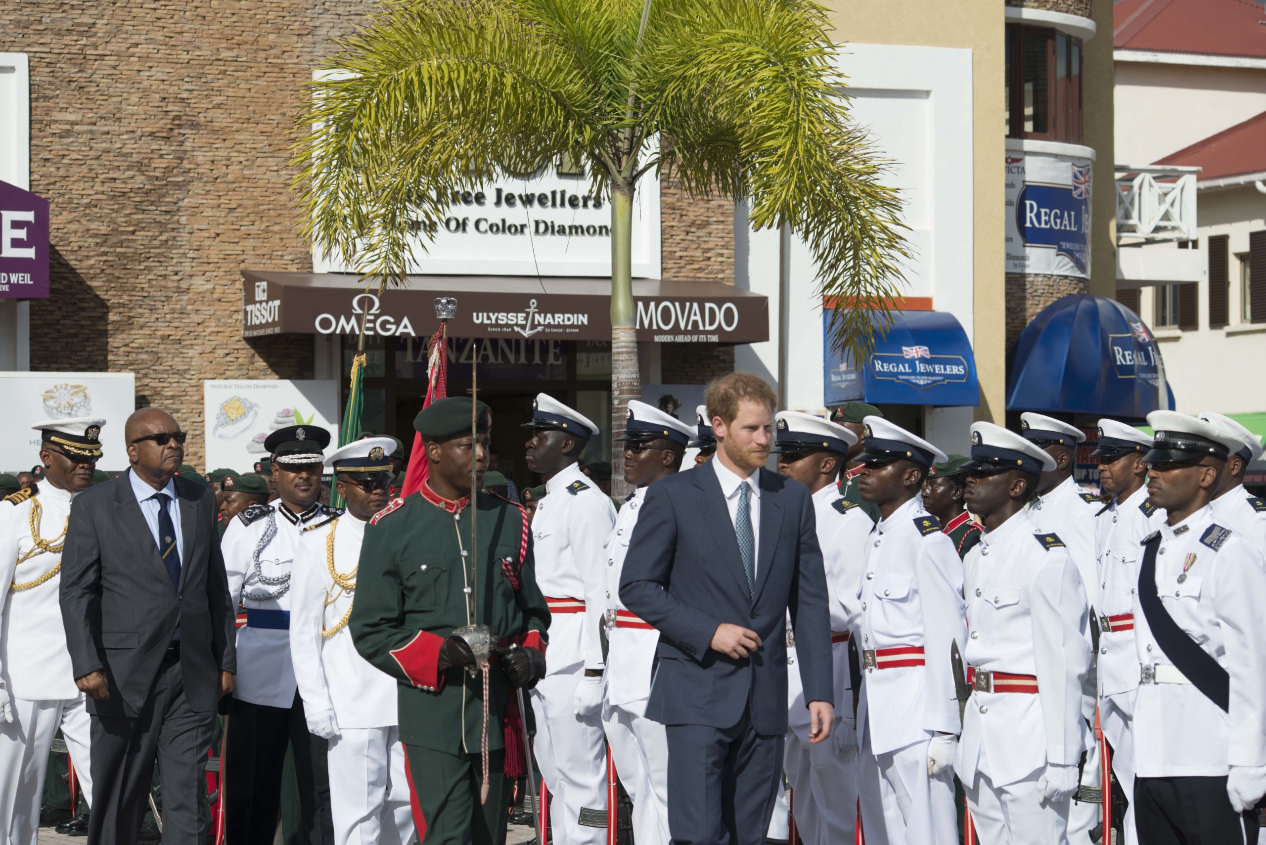 PRINCE HARRY RECEIVES WARM WELCOME TO ST. KITTS AND NEVIS