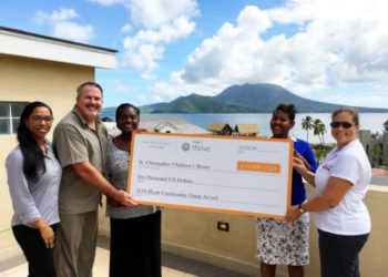 PARK HYATT ST. KITTS CHRISTOPHE HARBOUR AWARDS COMMUNITY GRANT TO ST. CHRISTOPHER CHILDREN’S HOME