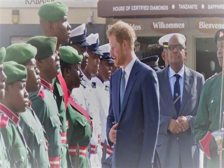 PRINCE HARRY RECEIVES WARM WELCOME TO ST. KITTS AND NEVIS