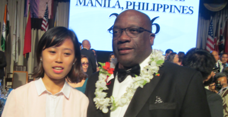 PM HARRIS, A GUSI PEACE PRIZE LAUREATE, IS RECOGNIZED FOR OUTSTANDING STATESMANSHIP