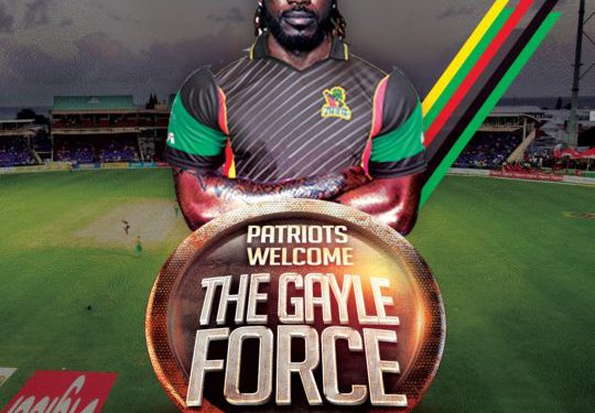 CHRIS GAYLE TO JOIN THE SKN PATRIOTS HERO CPL T20 FRANCHISE