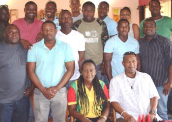 RSS SECURITY OFFICERS TREATED TO DAY AFTER J’OUVERT LUNCH WITH HONORARY CONSUL OF GRENADA
