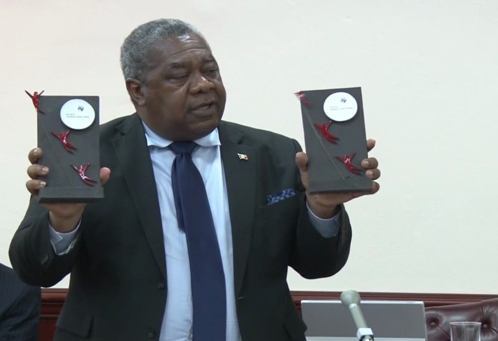 ST. KITTS AND NEVIS AWARDED TWICE FOR OUTSTANDING IMPROVEMENTS IN ICT DEVELOPMENT