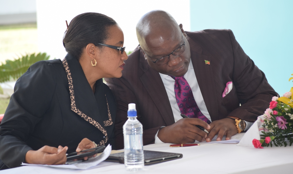 MINISTER OF STATE PHIPPS ENCOURAGES “TOP UP” OF PREVENTATIVE HEALTH AT OPENING OF CANCER UNIT