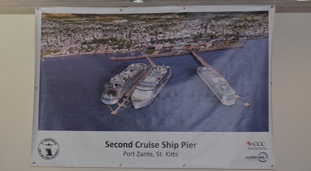 SECOND CRUISE PIER WILL ACCOMMODATE LARGER CRUISE SHIPS