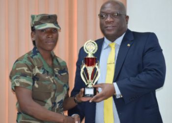 DAVINA CHARLES OF GRENADA RECEIVES BEST OVERALL STUDENT AWARD FOR RSS TRAINING