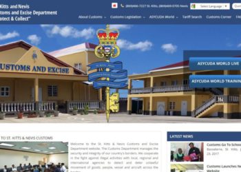 CUSTOMS AND EXCISE DEPARTMENT LAUNCHES NEW WEBSITE