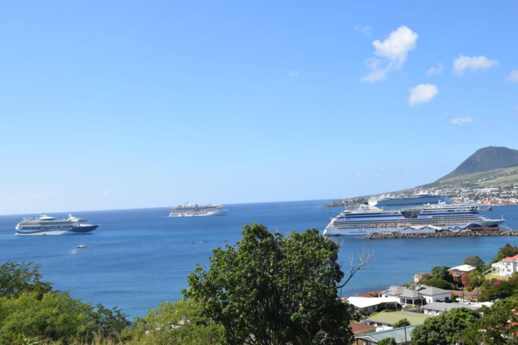 FIVE CRUISE SHIPS, AN UNPRECEDENTED 16, 000 PLUS PASSENGERS ALL IN ONE DAY AT PORT ZANTE