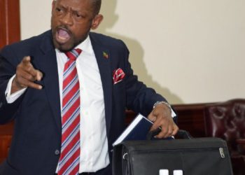 LEADER OF OPPOSITION DR. DOUGLAS EJECTED FROM PARLIAMENT FOR DISRESPECTFUL AND OUTRAGEOUS BEHAVIOUR IN HOUSE