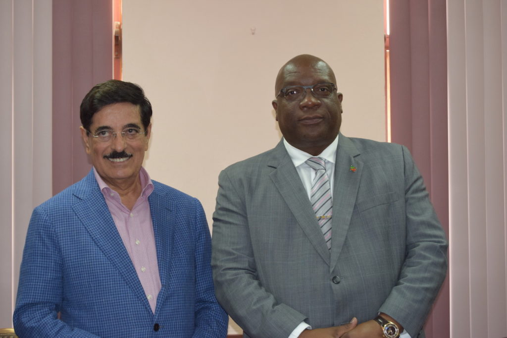 PM HARRIS RECEIVES COURTESY CALL FROM QATARI DIPLOMAT, DISCUSSES BILATERAL COOPERATION OPPORTUNITIES