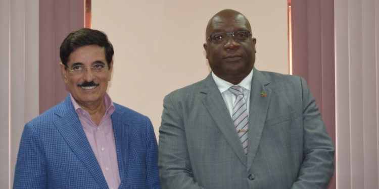 PM HARRIS RECEIVES COURTESY CALL FROM QATARI DIPLOMAT, DISCUSSES BILATERAL COOPERATION OPPORTUNITIES