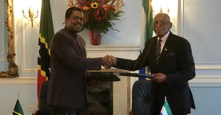 St. Kitts and Nevis and Sierra Leone commit to free movement of citizens