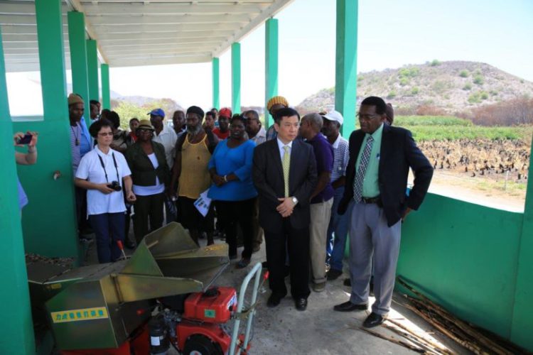 New Composting Technology improving local agro production in the federation of  St. Kitts and Nevis.