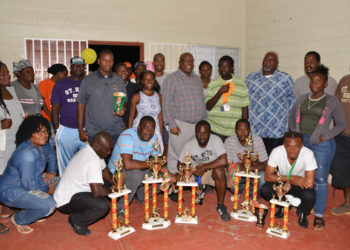 WINNERS OF THE 2015 AND 2016 HARRIS BASKETBALL LEAGUE COMPETITIONS RECEIVE THEIR WELL DESERVED PRIZES