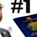 ST.KITTS-NEVIS PASSPORT RANKS #1