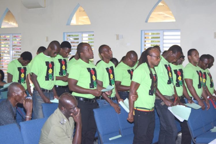 MINISTRY OF NATIONAL SECURITY RECOGNIZES HMP INMATES WHO VOW TO STOP AND THINK