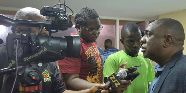 SKNFA PRESIDENT TALKS ABOUT SECURITY BREACH