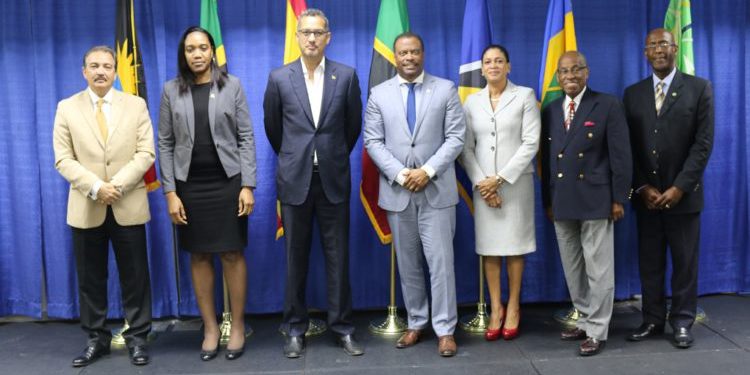 Minister of Foreign Affairs the Honourable Mark Brantley attends the OECS Third Council of Ministers of Foreign Affairs (COMFA)