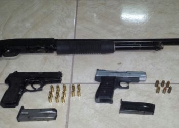 ONGOING POLICE SEARCHES NETS THREE (3) ILLEGAL FIREARMS