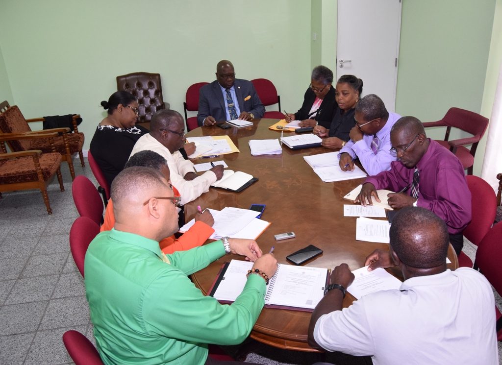 PM HARRIS MEETS WITH PENSION COMMITTEE TO DISCUSS THE WAY FORWARD FOR NON-ESTABLISHED WORKERS