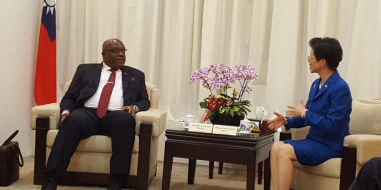 PRIME MINISTER HARRIS PROMOTES THE INTEREST OF ST. KITTS-NEVIS WITH REPUBLIC OF CHINA MAINLAND AFFAIRS COUNCIL MINISTER
