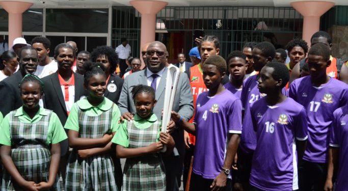 PRIME MINISTER HARRIS WELCOMES HISTORIC VISIT OF QUEEN’S BATON