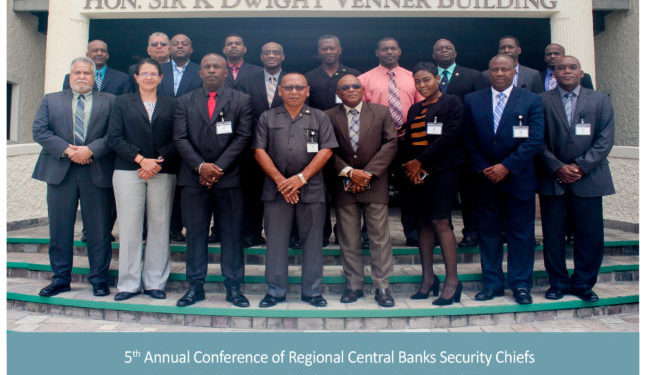 ECCB Hosts 5th Annual Conference of Regional Central Banks Security Chiefs