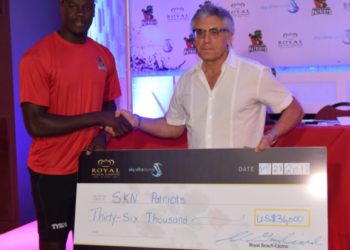 DEPUTY PM RICHARDS HAILS ROYAL BEACH CASINO FOR SUPPORT OF ST. KITTS & NEVIS PATRIOTS