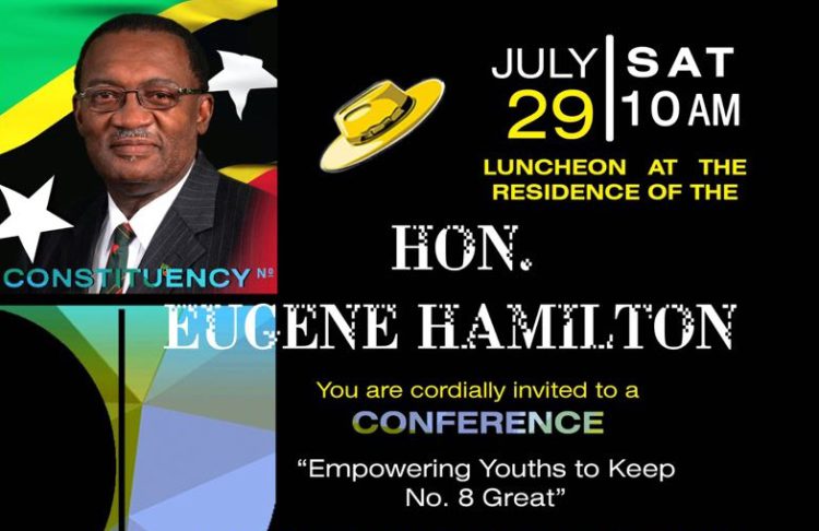 The Honourable Eugene Hamilton to Hold Inaugural Youth Conference  