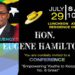 The Honourable Eugene Hamilton to Hold Inaugural Youth Conference