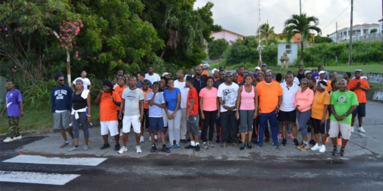 PM HARRIS HOPES HIS MONTHLY HEALTH WALKS LEAD TO AN OVERALL REDUCTION IN THE INCIDENCES OF NCDs