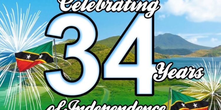 OFFICIAL CALENDAR OF ACTIVITIES FOR ST. KITTS AND NEVIS’ 34 ANNIVERSARY OF INDEPENDENCE