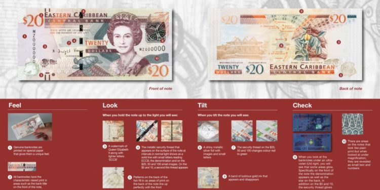 ECCB ASSURES PUBLIC THAT EC NOTES ARE SECURE