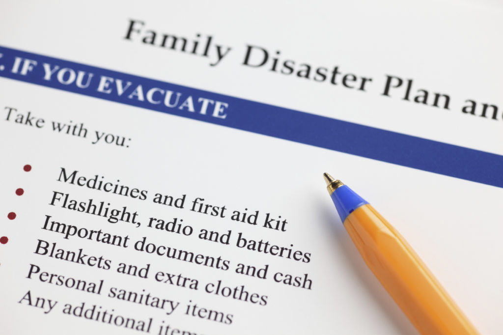 CITIZENS URGED TO HAVE A FAMILY DISASTER PLAN IN PLACE IN CASE OF A HURRICANE