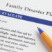 CITIZENS URGED TO HAVE A FAMILY DISASTER PLAN IN PLACE IN CASE OF A HURRICANE