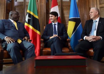 PRIME MINISTER HARRIS HOLDS CONSTRUCTIVE DIALOGUE WITH CANADIAN PRIME MINISTER JUSTIN TRUDEAU