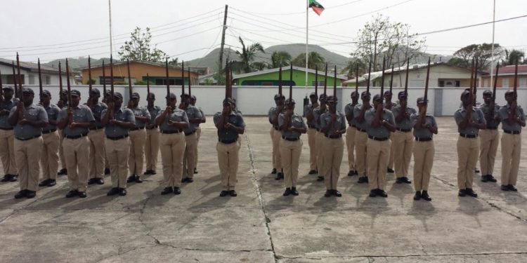 POLICE RECRUITS RESUME TRAINING AFTER ASSISTING THE POLICE FORCE WITH OPERATION MID SWEEP