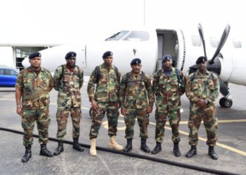 ST. KITTS AND NEVIS OFFICERS ASSISTING RSS MISSION IN RESTORING NORMALCY TO DOMINICA