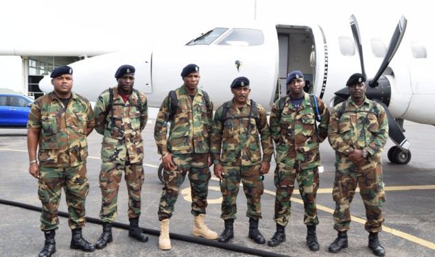 ST. KITTS AND NEVIS OFFICERS ASSISTING RSS MISSION IN RESTORING NORMALCY TO DOMINICA