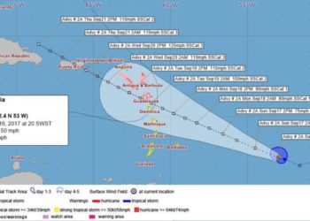 GOVERNMENT URGES CITIZENS AND RESIDENTS TO TAKE ALL PRECAUTIONS IN LIGHT OF APPROACHING TROPICAL STORM MARIA