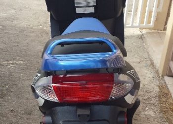 TRAFFIC DEPARTMENT IS INVESTIGATING A REPORT OF A MSSING MOTOR SCOOTER TAKEN FROM A RESIDENT AT CAMPS.