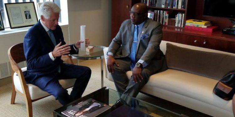 PRESIDENT CLINTON COMMENDS PM HARRIS’ LEADERSHIP ON THE PROMOTION OF WOMEN’S HEALTH