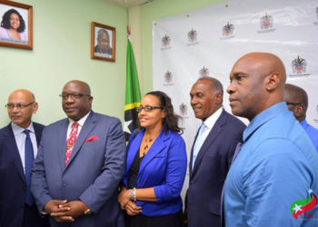 PM HARRIS WELCOMES ECONOMIST, HOWARD RICHARDSON, TO THE MINISTRY OF FINANCE