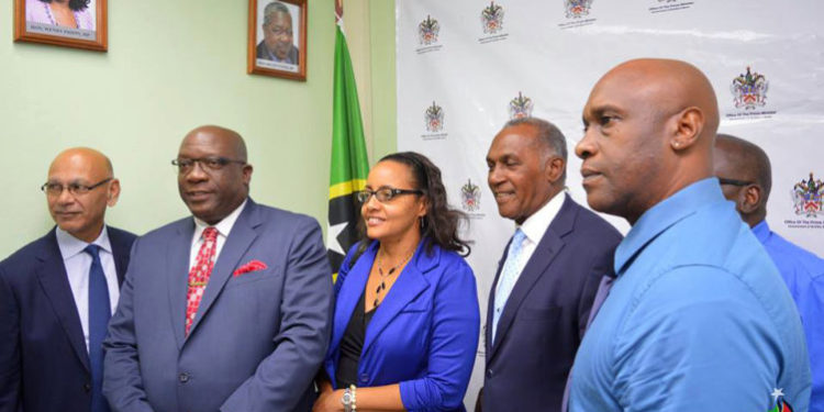 PM HARRIS WELCOMES ECONOMIST, HOWARD RICHARDSON, TO THE MINISTRY OF FINANCE