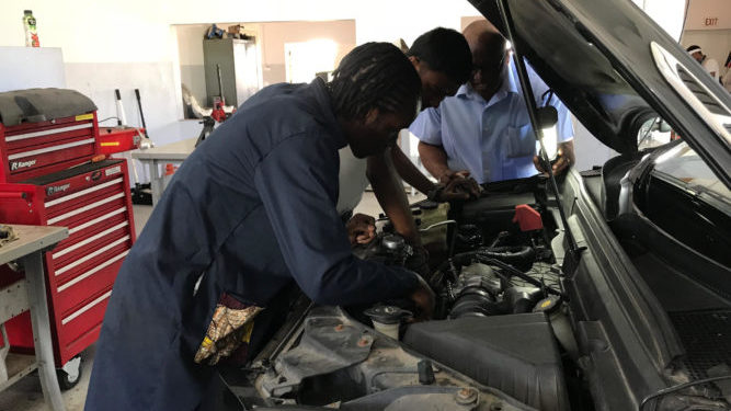 AVEC’S NEWLY RENOVATED AUTOMOTIVE SHOP MAKES A REAL DIFFERENCE FOR STUDENTS