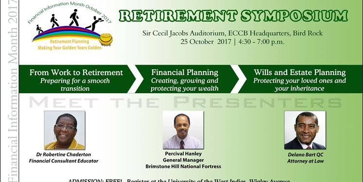 ECCB and Financial Information Month Partners Host Retirement Symposium